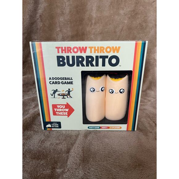 Throw Throw Burrito- A Dodgeball Card Game New In Box - Picture 1 of 4